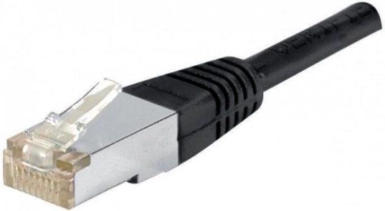 Dexlan CUC Exertis Connect 850012 netwerkkabel 0,3 m Cat6a F/UTP (FTP) Zwart