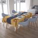 Bonamaison Tafelkleed, Anti-Mold, Sneldrogend, Waterdicht, 100% Polyester Tafellaken, Bruine tinten, 140 x 200 Cm