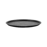 Eaziglide Neverstick 2 pizzaplaat van aluminium met anti-aanbaklaag in de kleur zwart, diameter: 32 cm, IM1509