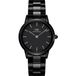 Daniel Wellington Iconisch keramisch horloge, schakelarmband, zwart/zwart, 32 mm, DW00100414