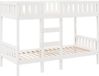 vidaXL Lit superposé 90x190 cm pin massif blanc