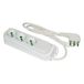 FANTON 404600-E meervoudige contactdoos 3 geaarde stopcontacten 2P+T 16 A kabel 1 m. 3G1 H05VV-F stekker op Italiaans team 2P+T 16A