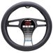Simoni Racing Stuurwielhoes Easy Black - Zwart Eco-Leder - 37-39cm