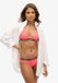 Superdry Klassiek Elastisch Bikinibroekje Dames Hyper Fire Pink XL