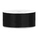 Zwarte band van dubbel satijn, 25 mm, band voor bruiloft, doop, Kerstmis, Nieuwjaar, cadeau-idee voor gastgeschenken, spoel, rol, 25 m