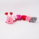ZippyPaws Rups Knuffel Hond Roze 50 cm