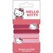 Hello Kitty Haarelastiekjes voor meisjes, 4 stuks, elastisch, versierd met Hello Kitty-figuren in roze tinten