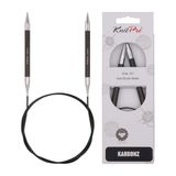 KnitPro Karbonz rondbreinaalden 60cm 8.00mm - 3st