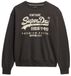 Superdry Embellished Vl Loose Fit Sweatshirt Vrouwen Bruin 2XS