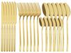 Solidchoice - 24-delige Gouden Bestekset voor 6 Personen