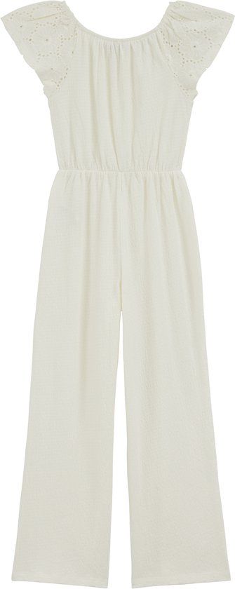 WE Fashion Meisjes jumpsuit met structuur