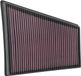 K&N vervangingsfilter passend voor Porsche 718 Boxster 2.0 & 2.5 2016- (33-3078)