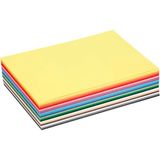 Colortime Creative Knutselkaart, A5, 15 x 21 cm, verschillende kleuren, 60 vellen gesorteerd