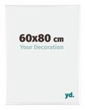 Your Decoration Cadre photo 60x80 cm Blanc Aluminium brillant