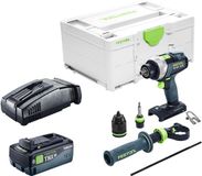 Festool TDC 18/4-Basic accuboormachine 18 V 75 Nm borstelloos + 1x accu 8,0 Ah + snellader + Systainer