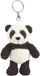 Nici Porte-clés Panda Junior 10 cm Peluche Noir/blanc