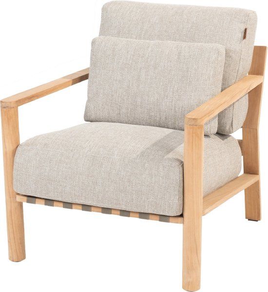 4 Seasons Lucas Loungestoel - Teakhout - 1 stuk(s)