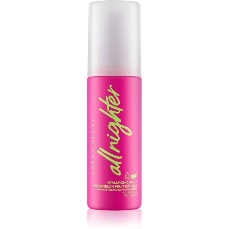 Urban Decay All Nighter Hyaluronic Acid Waterproof Dewy Setting Spray for Face