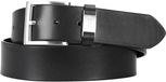 BOSS leren heren riem - zwart