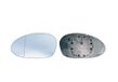 Alkar 6411843 Buiten Verwarmd Asferisch Spiegelglas met Houder - Blauw