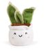 LITTLE Living Nature Sansevieria Groene Plant - Pluche | Zacht Speelgoed Cadeau voor Kinderen