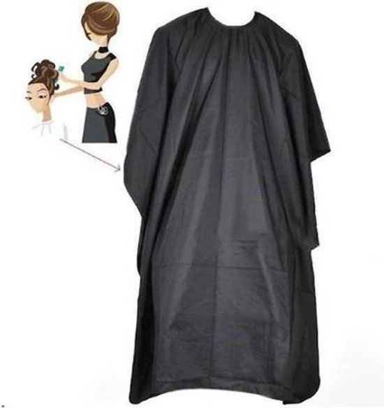 Jumada Kappersmantel - Zwart - Waterproof - One Size