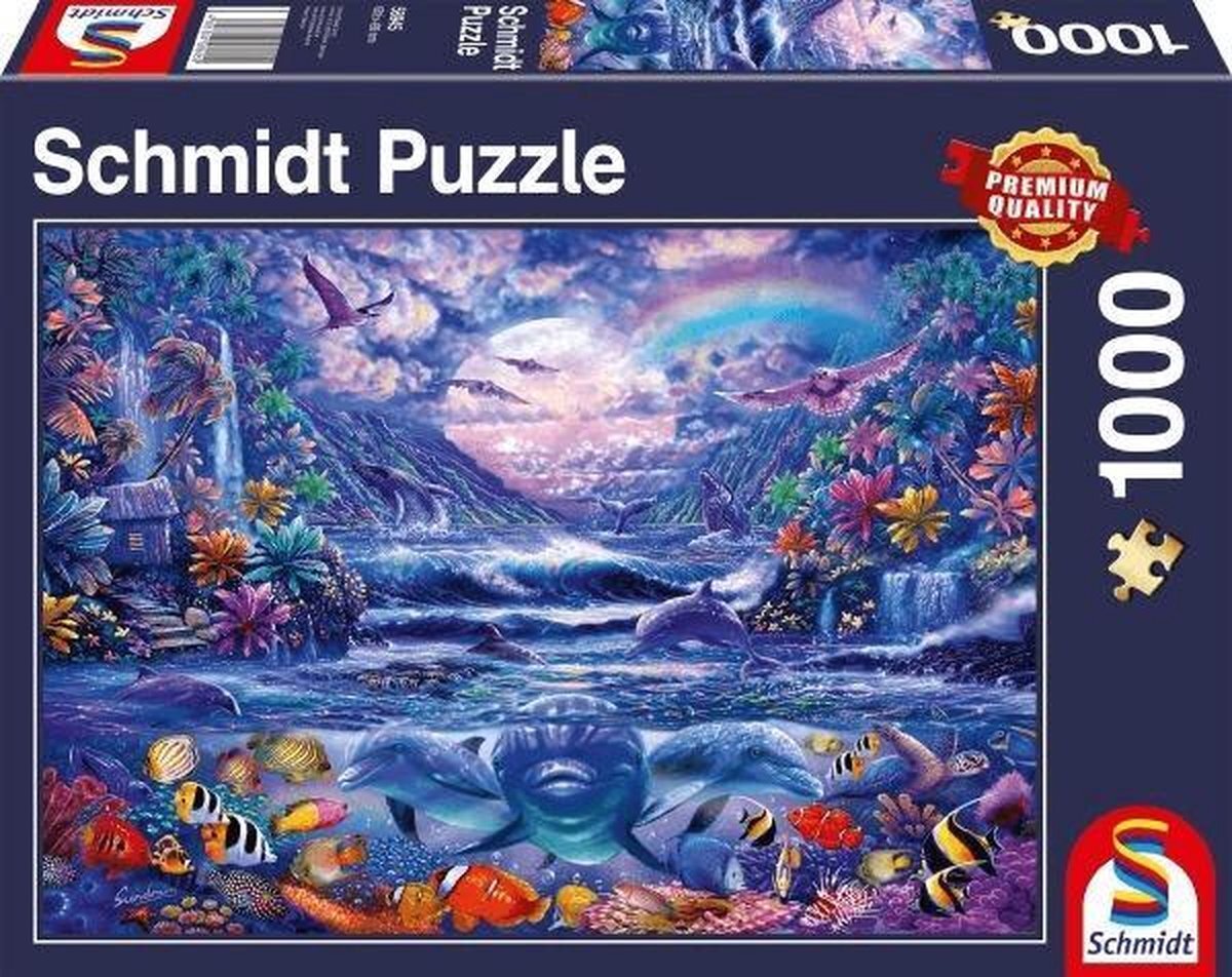 Schmidt Maanlicht Oase, 1000 stukjes Puzzel