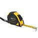 Amazon Basics Rolmaat, zelfvergrendelend meetlint (5 m), metrische schaal, MID-nauwkeurigheid, noir, jaune