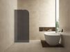 Wiesbaden Curvea Inloopdouche 80 x 200 cm - Nano Rookglas