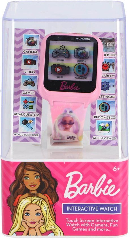 Barbie Interactief Horloge Roze