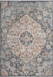 Safavieh Levendig Vloerkleed, ILL711, Viscose, Klassiek, Rechthoek, Neutraal; Blauw, 121 x 182 cm
