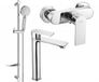 Mexen Royo DF40 set de douche, chrome