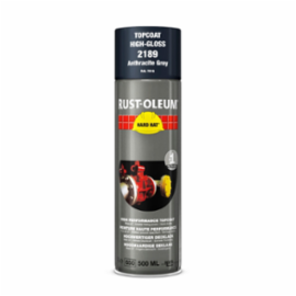 Rust-oleum Hard Hat® deklaag anthraciet grijs RAL 7016 500ml