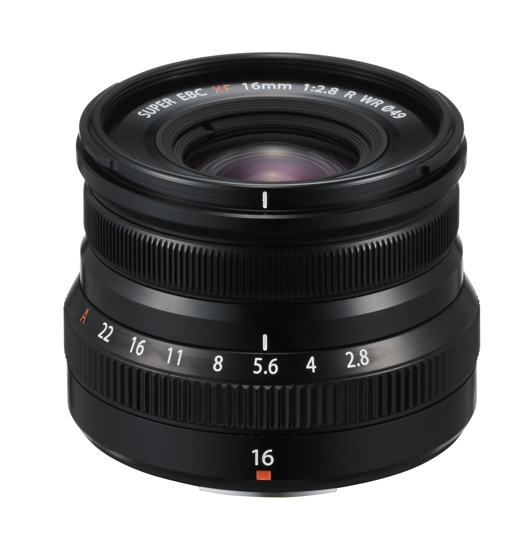 Fujifilm FUJINON XF16mmF2.8 R WR Lens - Black
