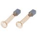 Vhbw 2x Balais Charbon 7,78 X 5,33 X 4,71 Mm Compatible Avec Dremel 200 F 013 020 045 Outil Électrique