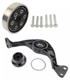 VW Cardan et arbre intermédiaire - Joint de cardan - Avec vis - Convient pour VW Tiguan 4Motion et Audi Q3 Quattro - OE 1K0521307 5N0521101E