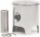 Malossi Piston, 57,5mm Diamètre, Type C, Axe de piston 12mm, 2 Demi-bagues trapézoïdales