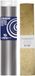 Haza 2x Crepe papier gekleurd goud/zilver pakket 250 x 50 cm