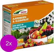 DCM Meststof Aardbei & Kleinfruit 40 m2 - Moestuinmeststoffen - 2 x 3 kg (Mg