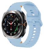 Wigento Samsung Siliconen horlogeband voor Galaxy Watch 9 / 8 / 8 Classic, maat L