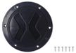 Trappe de visite 4 pouces - Trappe ronde - Résistant aux intempéries - Couvercle amovible - Vis de fixation incluses - Léger 100g