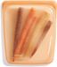 Stasher Herbruikbare siliconen opbergtas, 1/2 gallon (oranje)