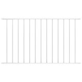 vidaXL Schuttingpaneel Woerden gepoedercoat staal 163x75 cm wit