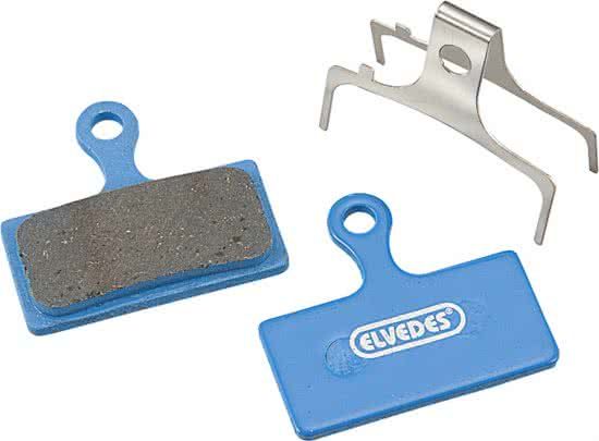 Elvedes Schijfrem Blokset 6894 Shimano Br-m666, 785, 985, 988 - Blauw - Metaal