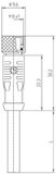 Lutronic 1029 Sensor/actuator connector, geassembleerd M8 Aantal polen (sensoren): 4 Koppeling, recht 5.00 m 1 stuk(s)