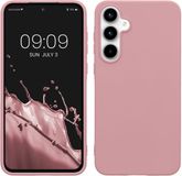 kwmobile telefoonhoesje geschikt voor Samsung Galaxy A55 5G - Back cover - Oudroze