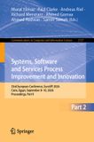 Systems, Springer Nature Systems, Software and Services Process Improvement and Innovation: 33rd European Conference, EuroSPI 2026, Cairo, Egypt, September 8–10, 2026, Proceedings, Part II: 3137