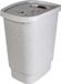 Rotho Wasbox - Design 55 l Bloemen Cool Grijs