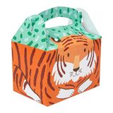 Menudozen "Tiger", 320 g/m², 15,5 x 10,5 x 17,5 cm, vierkleurig karton, 50 stuks