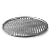 Lacor - 68470 - Geperforeerde pizzavorm - Pizzavorm met antiaanbaklaag - Delize collectie - PFOA-vrij - Oven-, koelkast- en diepvriesbestendig - Koolstofstaal - Diameter: 33,5 cm - Hoogte